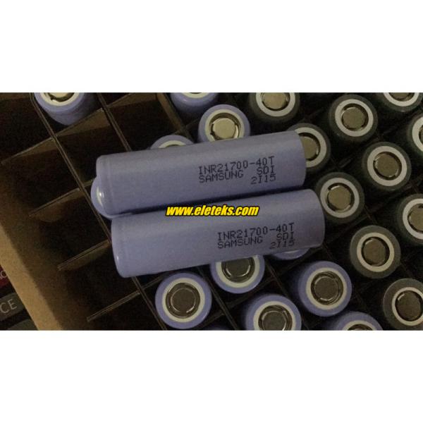 Samsung INR21700-40T 4000mAh 35A Samsung 21700 40T battery cell 3.7V wholesale