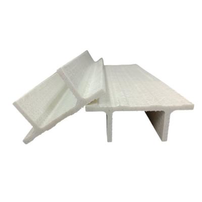 Fiberglass FRP Structural Profiles Pultruded Processing FRP Beam For Building Structural