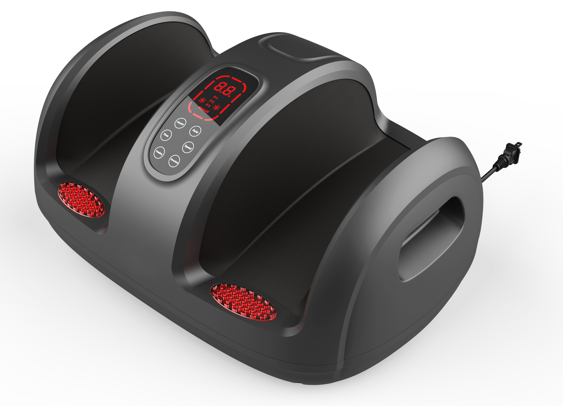 Shiatsu Foot Massager Machine with Heat & 5 Adjustable Intensity Levels
