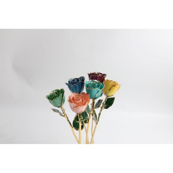 Gold Plated Rose Factory Directly Wholesale  for Thanks Giving Day  Christmas Valentian's Day Gifts