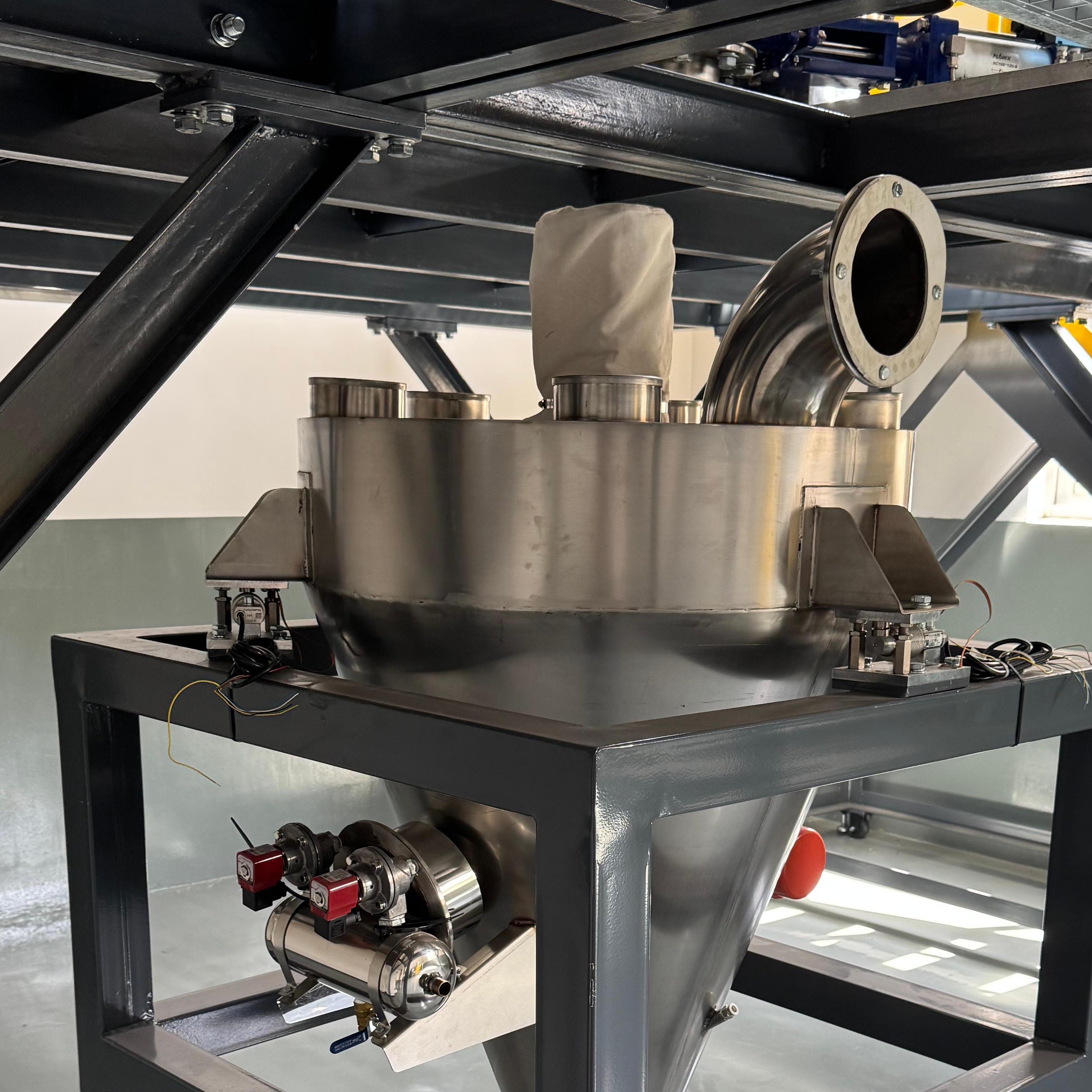 2000–3000kg/H Automatic Batching System For Chemical / Plastic / Building Material Processing