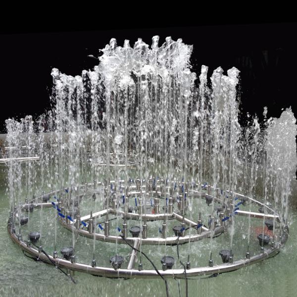 Water Flow 18m3/H Dancing Fountain Nozzles Graphic Design