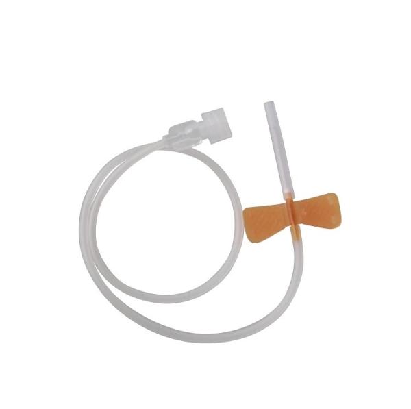 8G-27G Scalp Vein Blood Collection Set Material de aço inoxidável 304 estéril