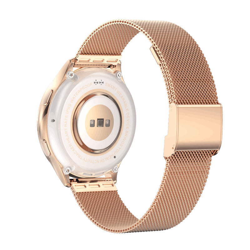 Support OEM & ODM | Luxury Diamond Ladies Smart Watch with BT5.1 Bluetooth Call IP67 Waterproof and 1.32-inch IPS Display