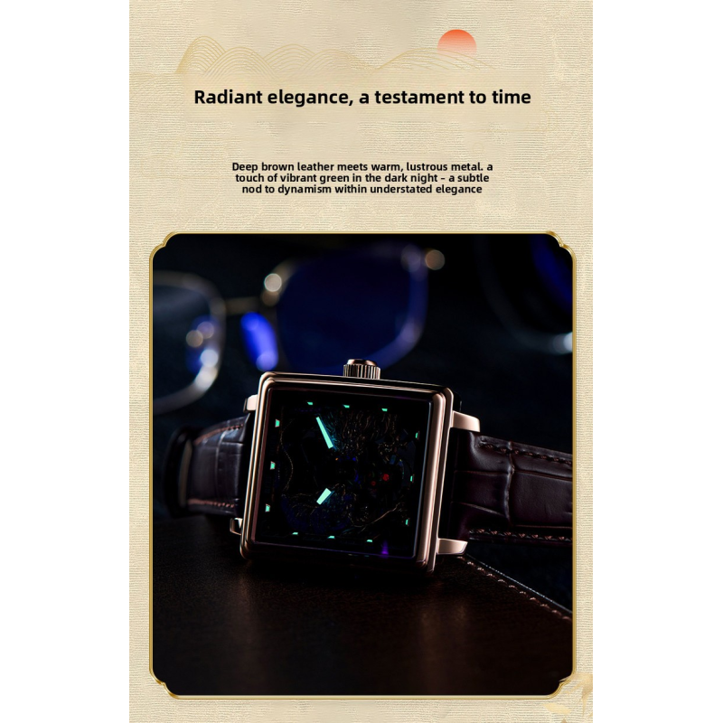 Lightweight Traditional Business Wristwatch Offering Comfortable Fit and Timekeeping Perfect for Daily Office Wear