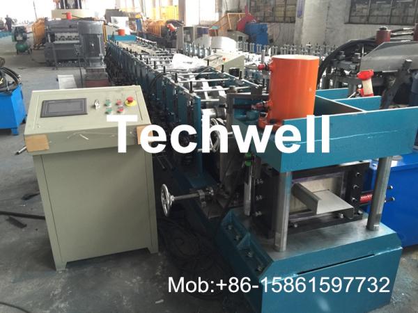 Hydraulic Plate Rolling 4KW Main Power Z Purlin Roll Forming Machine