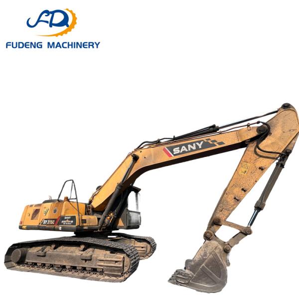 Hot Selling Certified Used SANY215C Excavator with Efficient Engine Excavator for Stable Performance