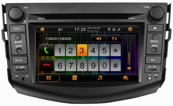 Auto stereos for Toyota RAV4 2006-2012 with car radio TV GPS USB OCB-7015
