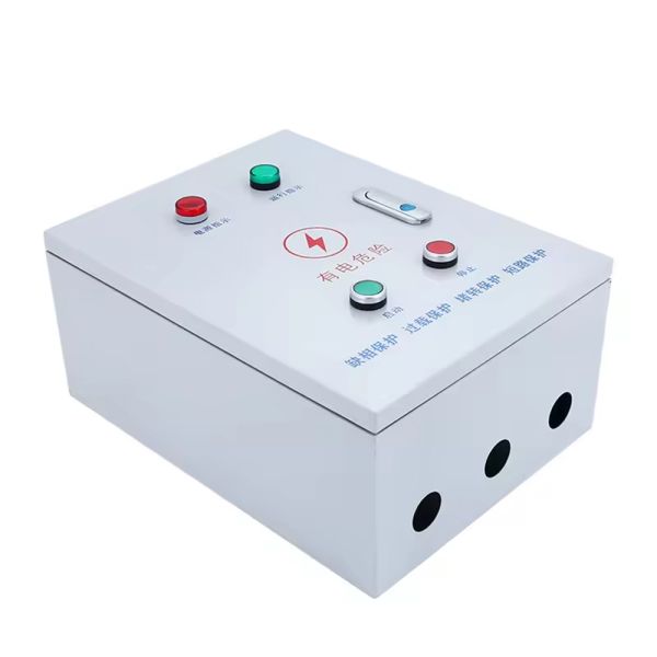 Custom Waterproof Electrical Control Box with IP55 Protection and Cold-Rolled Steel for Outdoor and Industrial Use