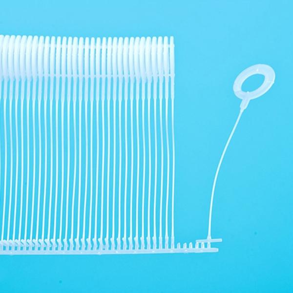 Polypropylene Plastic Tag Fastener 25mm Hook Ring Hanging