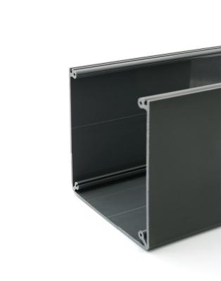 Slotted PVC Trunking for Easy Access Plastic Profiles Customized