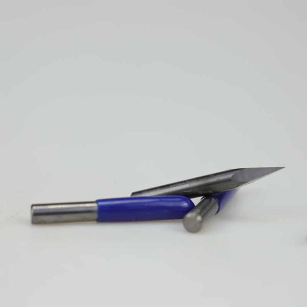 Customizable 3.175 CNC Milling Cutter Engraving and Carving Knife with Flat End Three Edge Milling ODM & OEM Support