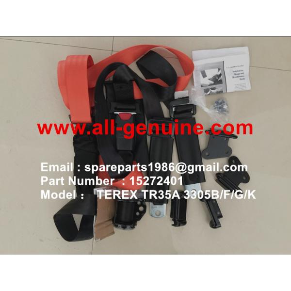 TEREX 15272401 SAFETY BELT KIT NHL MINING DUMP TRUCK TR35 TR50 TR60 TR100 3305B 3305F 3303 3307 TR45 TR70 MT4400