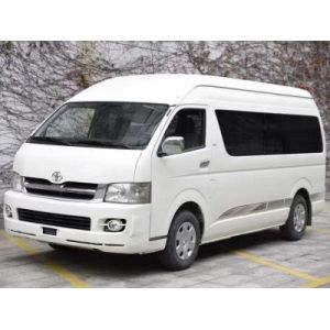 Колесная база пассажира 3110mm 2015 автобус используемый местами мини Тойота Haice года 13