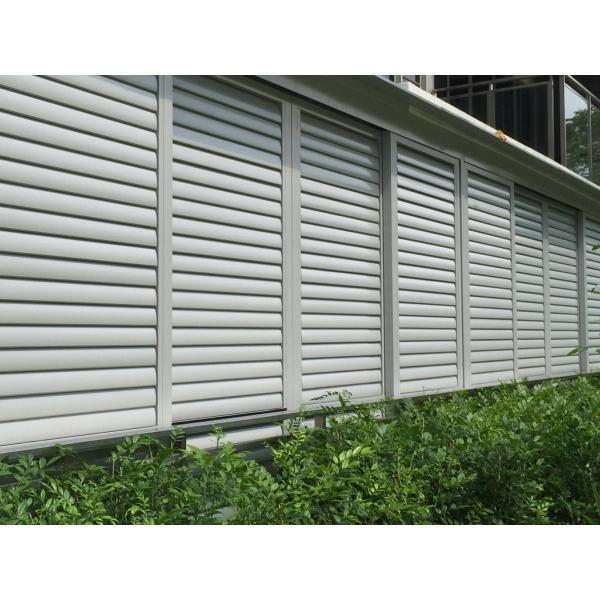 Shutters Tempered Glass Aluminum Louver Window
