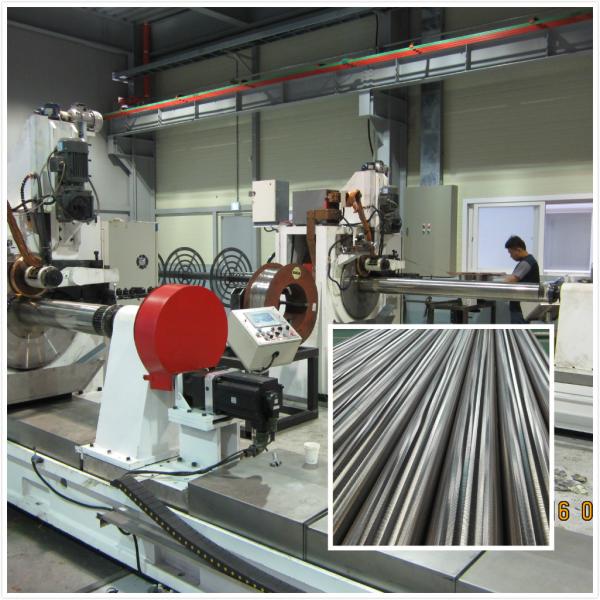 White / Blue Stainless Steel Wire Screen Welding Machine 7Kw Two Set Motor