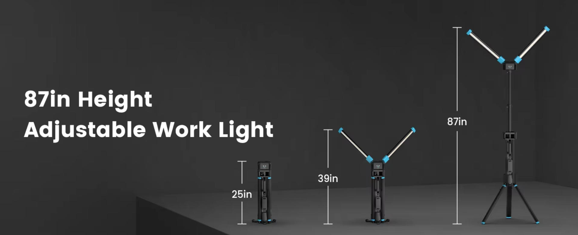 Source Factory Hot Sale New Model Super Bright Long-lasting Large Diffuse Lighting Rechargeable Emergency Car Repair Lamp