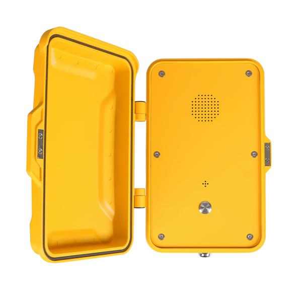 Anti Vandal Industrial Weatherproof Telephone Wall Pillar Mining Marine SIP VoIP