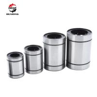 GCr15 Rodamientos de bolas de movimiento lineal del cuerpo rodante LM35UU 35 X 52 X 70 mm