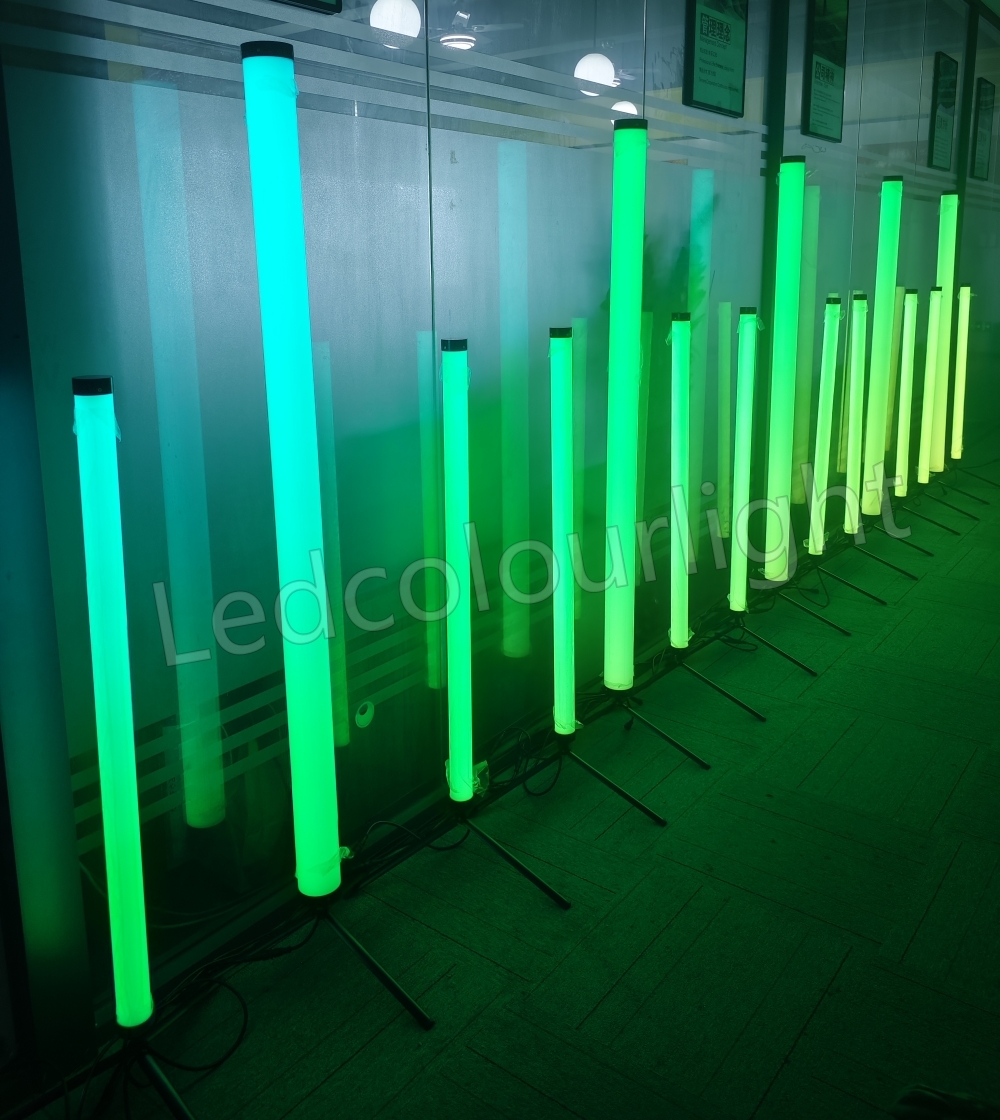 50mm Diameter DC24V DMX512 Control LED Pixel Tube for Stage and Event Lighting