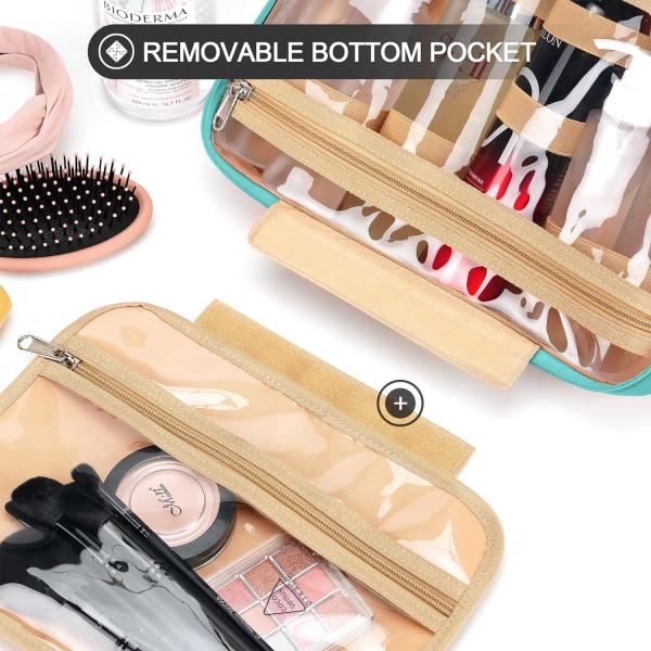 Medium Waterproof Hanging Makeup Accessories Cosmetic Essentials Dopp Kit Custom Travel Bag