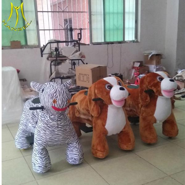 Hansel  plush toy amusement park trains for sale children electric mountable toy with music
