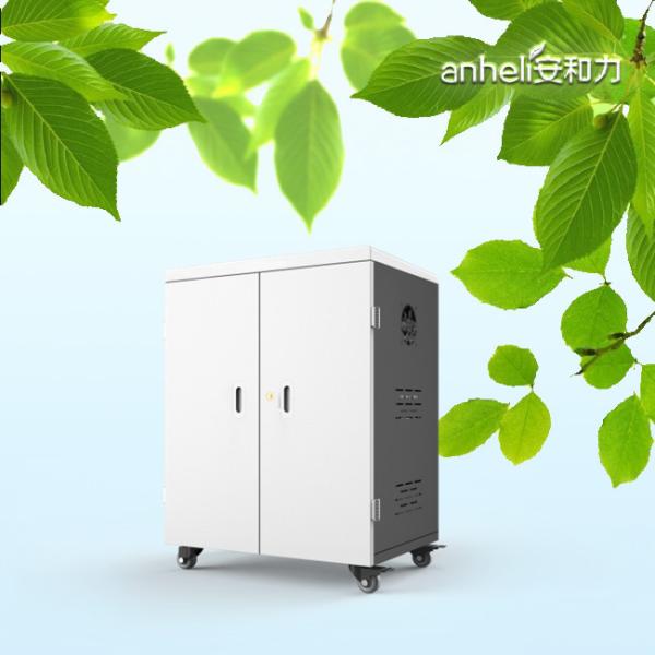 60 Ports AC Power Charging Cart with Galvanized Sheet Tablet Charging Cabinet