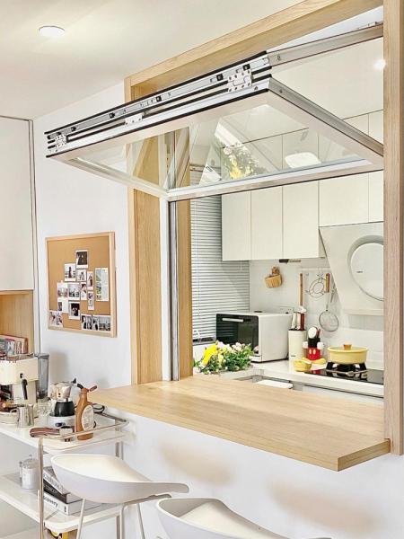 Retractable Screen Folding Windows - Invisible Mesh Storage
