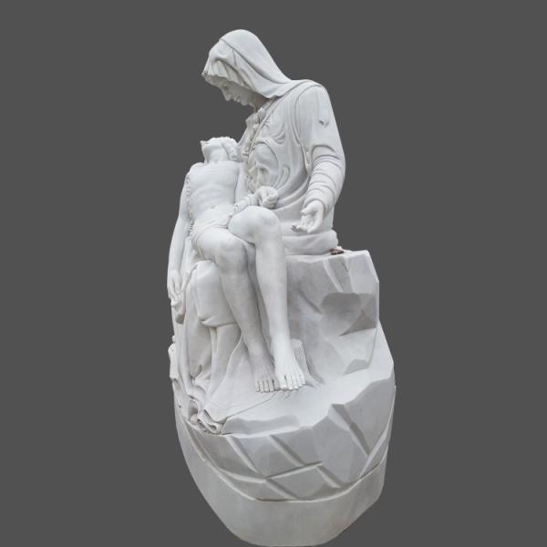 Jesus and Saint Mary religious marble sculpture,stone carvings