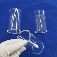 Luva UV tubo de teste de quartzo reator luva de vidro para lâmpadas germicidas 100 mm