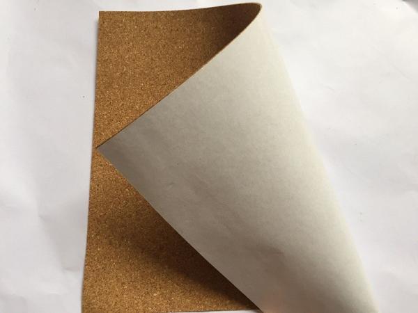 Good Quality Cork sheet with adhesive backer for hand craft usage