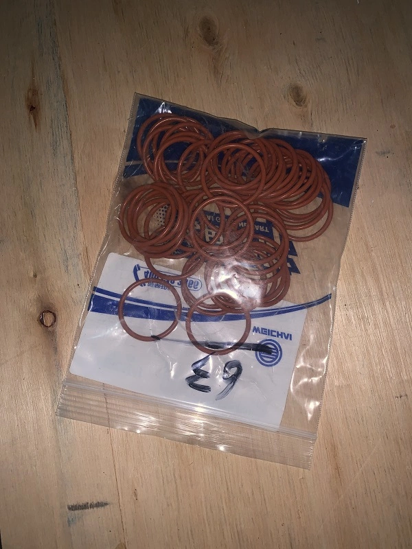 Weichai строительные машины Части уплотнения Силикон О кольцо 610800040324