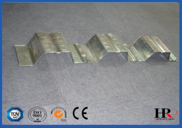 Customized Metal Deck Roll Forming Machine With Mechanical Decoiler