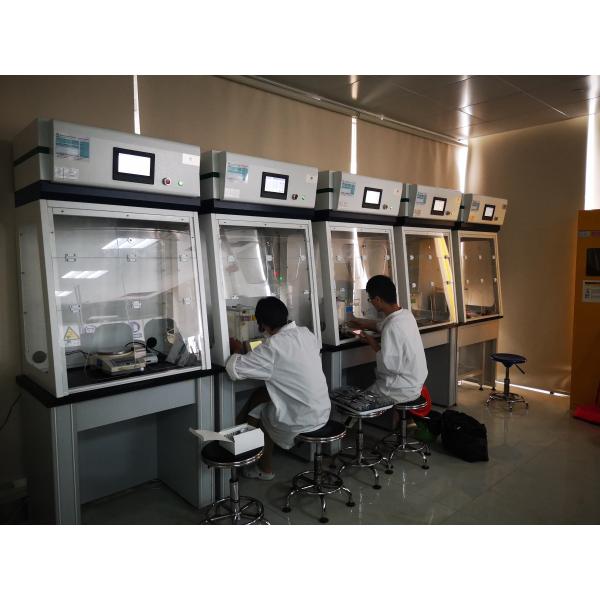 Chemistry Laboratory Vertical Laminar Flow Cabinet with LCD Screen Control Panel