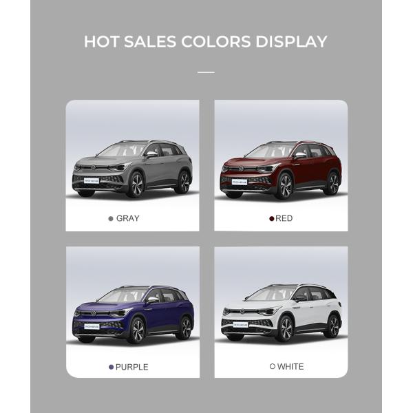 ID6X VW Electric Car 235/50 R20 ID 6 Electric SUV Electric Steering Wheel Assist