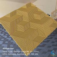 Pavimento epoxi impermeable con superficie de nervadura duradera para garajes