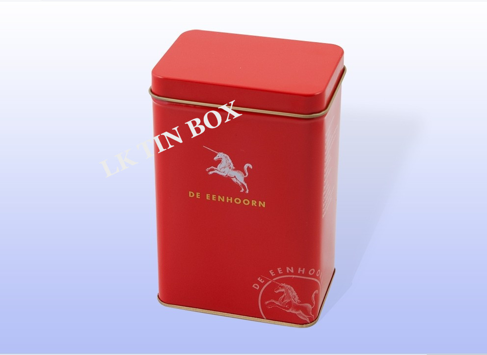 Rectangular Printed Candy Tin Can Empty Tin Containers Food and Gift Packaging
