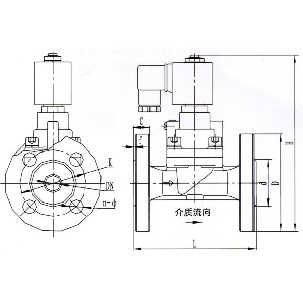 100bar Water Air Stainless Steel High Pressure Solenoid Valve 24V 220V