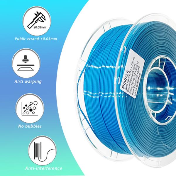 PINRUI 50 Types 45 Colors 1.75mm 2.85mm 3mm ABS PLA 3D Printing Filament Plastic Rods for 3D Printer