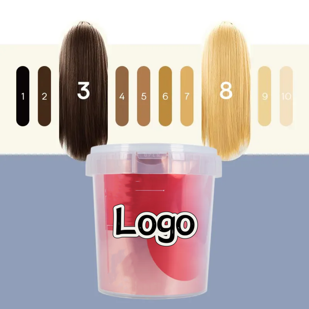 Poudre décolorante professionnelle pour cheveux à décoloration rapide en salon, en vrac 1000g