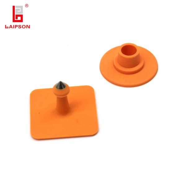 etiquetas de orelha do porco da gestão de exploração agrícola 28mm do OEM de 28x12.2mm
