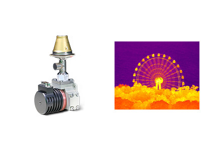 1280x1024/12μm Megapixels Cooled FPA Infrared Thermal Detector High Sensitivity