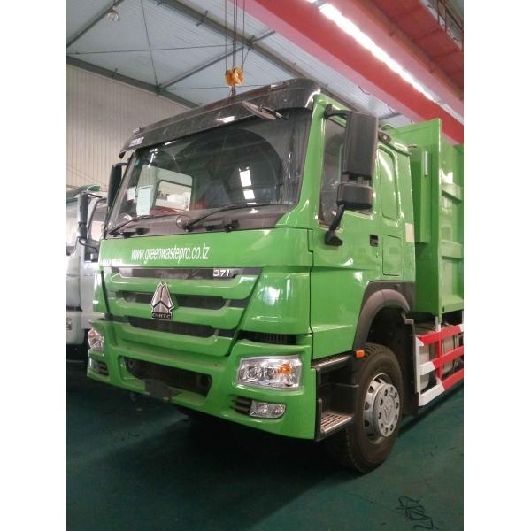 China Brand HOWO 24m3 Compression Garbage Trucks Hydraulic Garbage Compactor