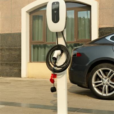 16A 11kW Three Phase EV Charger , IP65 Electric Car Charger Station