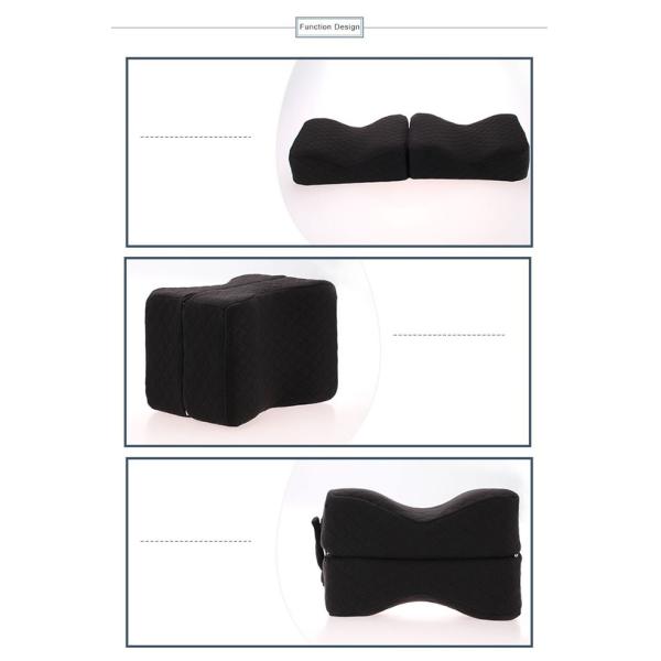 Sleep Sciatica Relief Contour Knee Pillow , Medical Fold Foot Foam Wedge Pillow