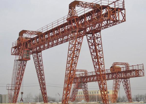 MG Trussed Type Portal Crane Electric Hoist Double Girder For Highway