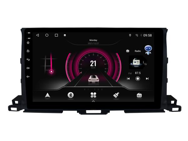 9/10.1 Screen For Toyota Highlander Kluger 3 XU50 2013-2019 Car Multimedia Stereo