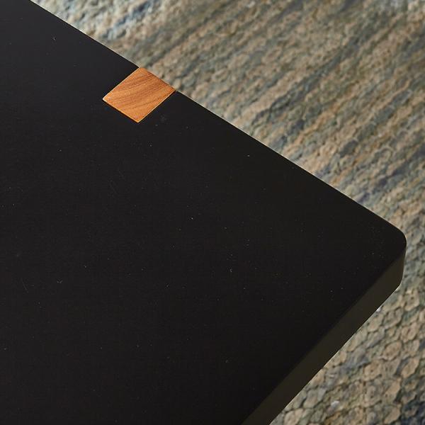 Журнальный стол черноты MDF E1 минималистичного стиля 23.62in для комнаты прожития