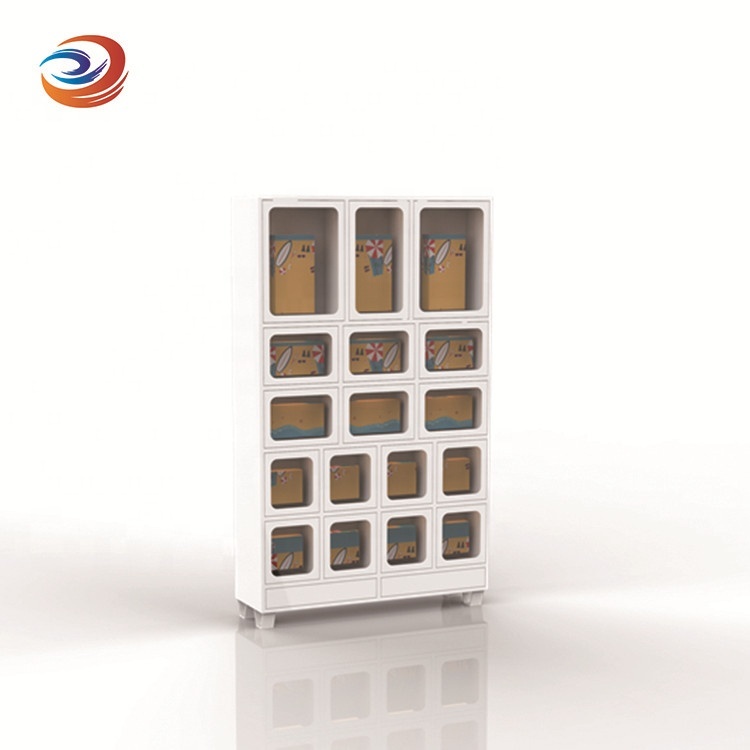 Self Service Smart  Locker Vending Machine Touch Screen with QR Code Payment