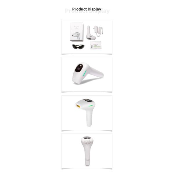 Home Use Handheld Laser Hair Removal Machine Professional White Color